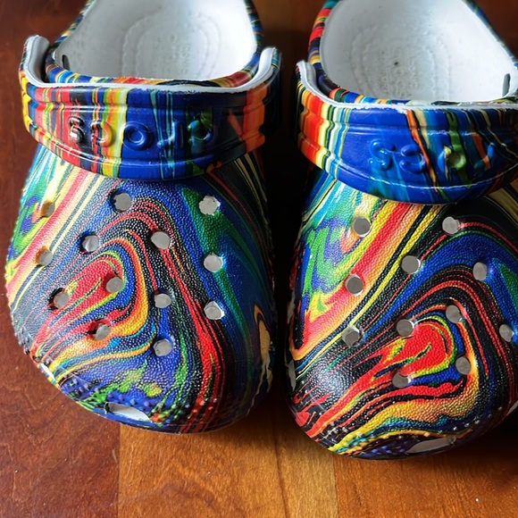 Crocs tie dye kids size 5 - Picture 6 of 6